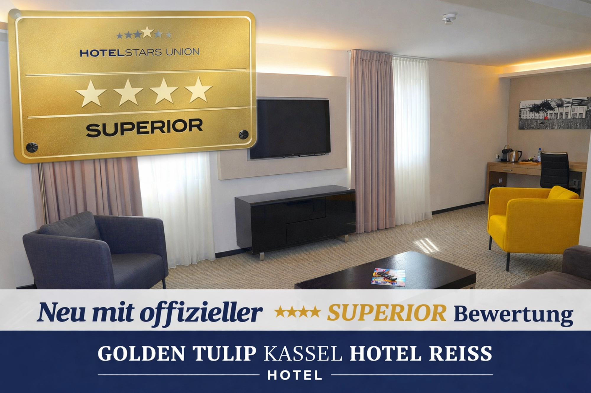 vier Sterne SUPERIOR von HotelStars EU