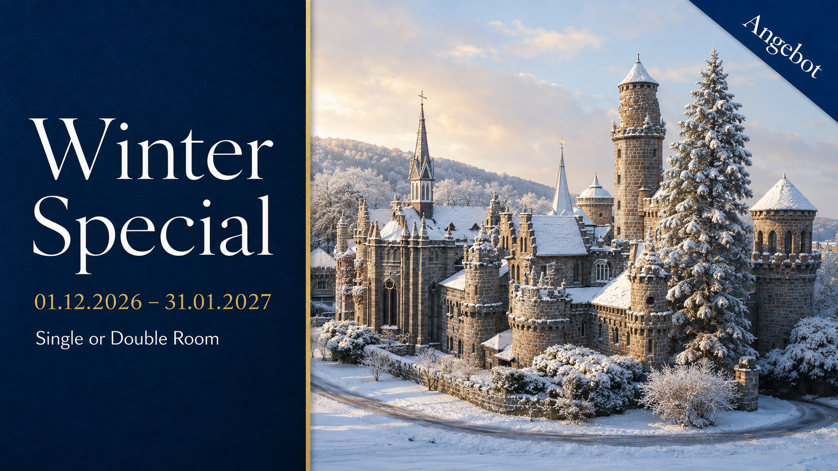Winterangebot im Schloss erleben