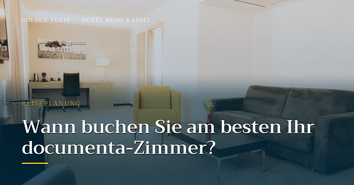 Suite im Golden Tulip Hotel Reiss Kassel mit gelbem Sessel