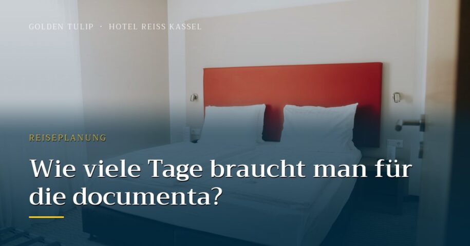 Wie viele Tage braucht man für die documenta?